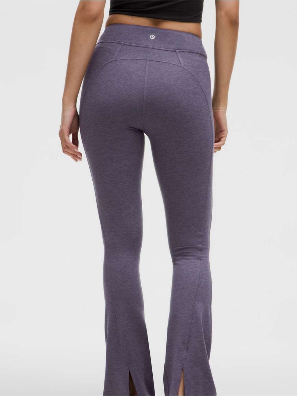 Lululemon Soft Sueded Split-Hem High-Rise Mini-Flare Pant